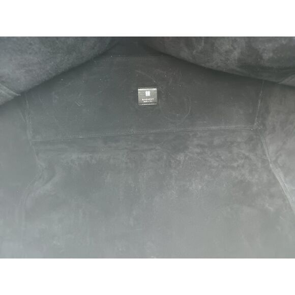 Givenchy Women's Black Large Voyou Leather East/West Tote $2500+ - Picture 11 of 11